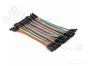 Breadboard jumper kabeltjes Dupont 10cm SET F/F, M/F, M/M 